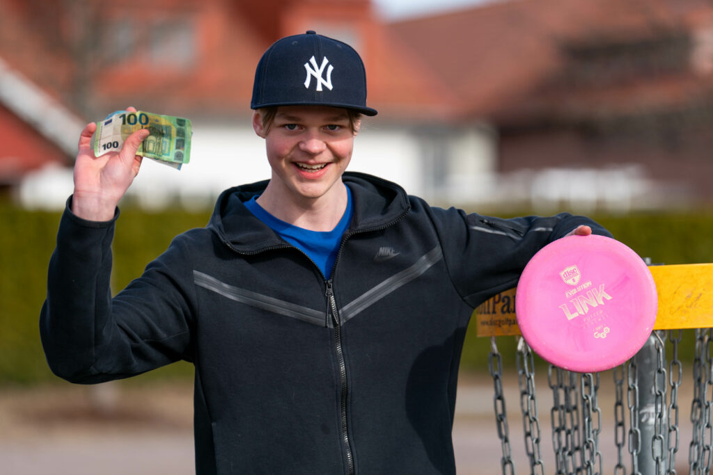 Kartanonkoski ace run Frisbeegolf