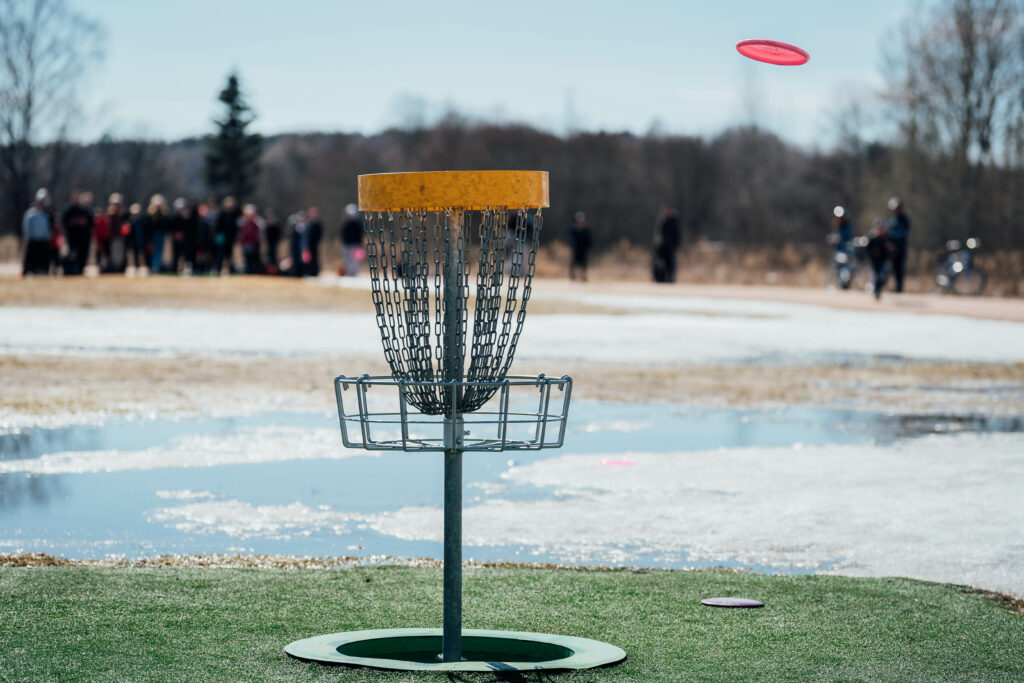 Kartanonkoski ace run Frisbeegolf